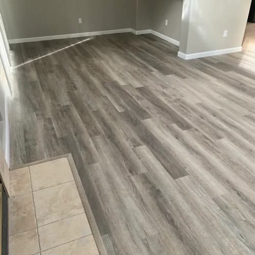 Flooring installation done by Premier Flooring in Las Vegas, NV